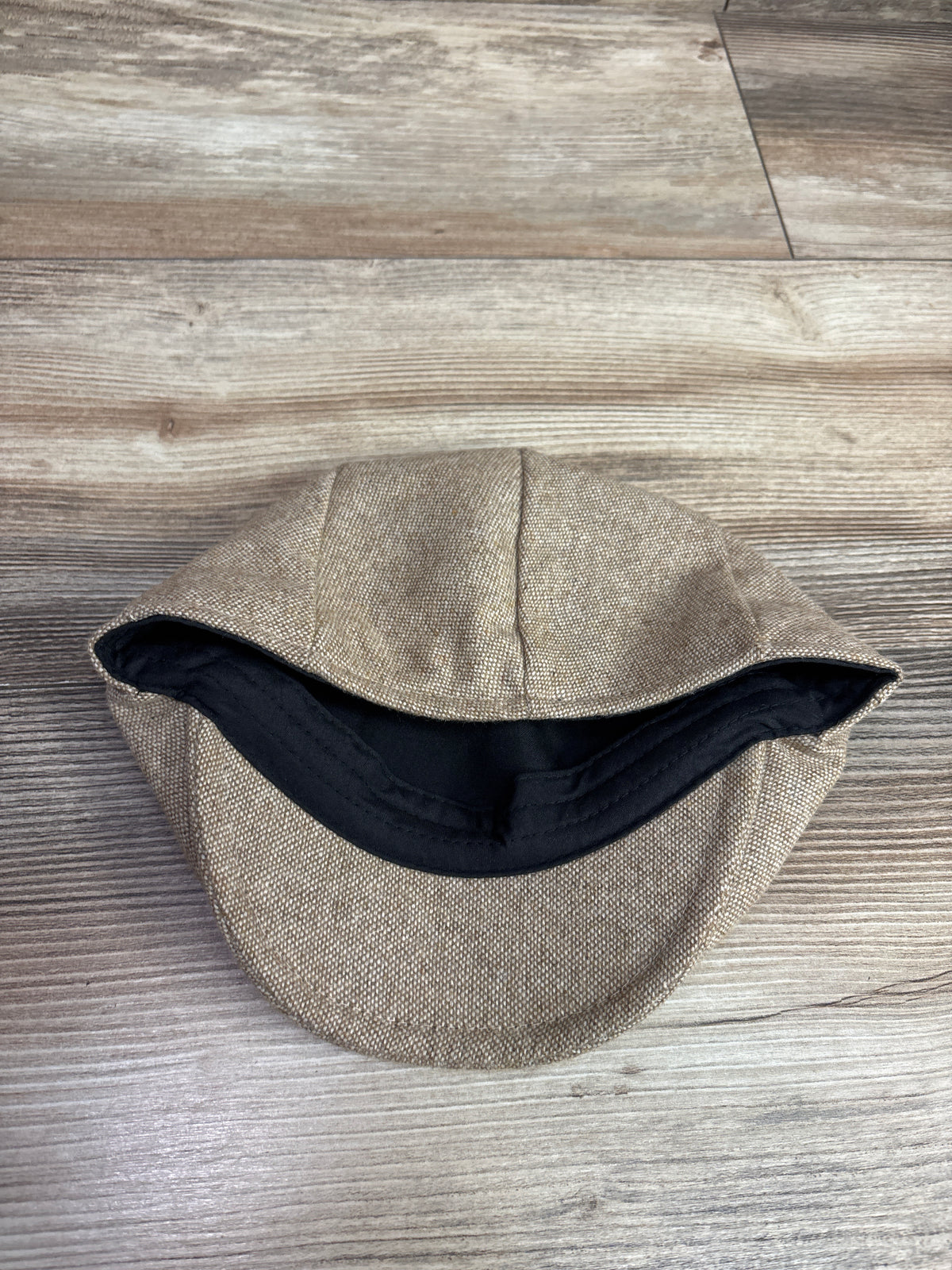 Jangoul Kids Newsboy Tweed Flat Cap Tan sz 2-3T