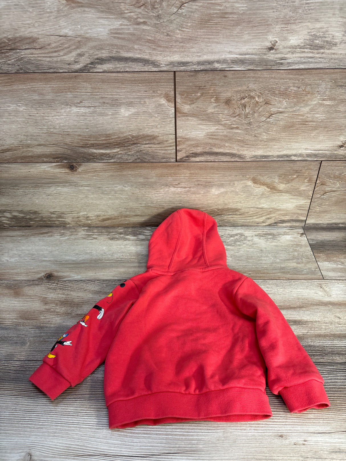 Adidas x Disney Mickey & Friends Hoodie Red sz 12m