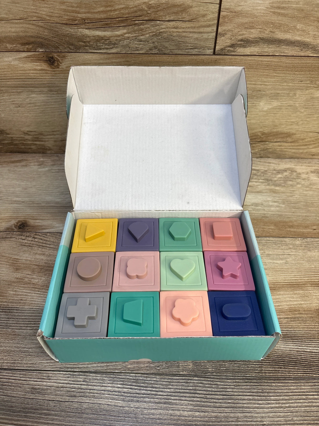 Mini Tudou Soft Building Blocks 12pk 6m+