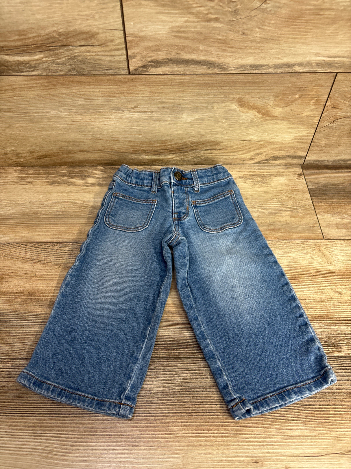 OshKosh Denim Wide Leg Jeans Blue sz 2T