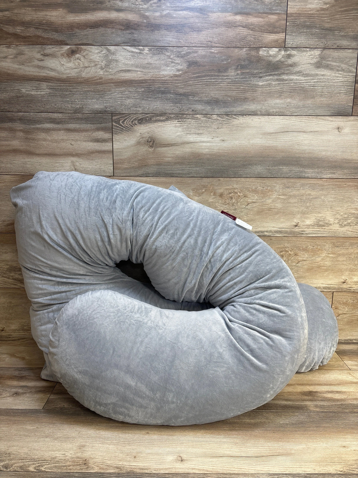 Momcozy U Shaped Pregnancy Body Pillow, Grey