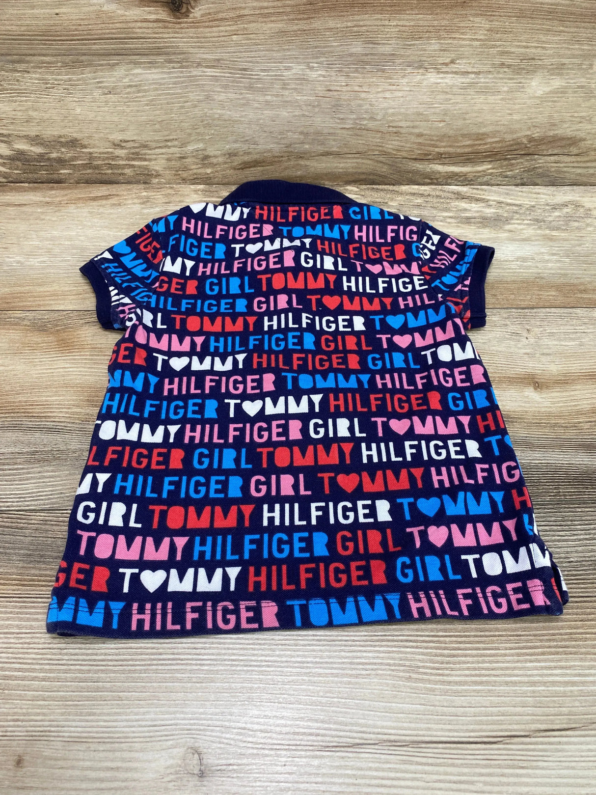 Tommy Hilfiger Polo Shirt Navy sz 4-5T - Me n Mommy To Be