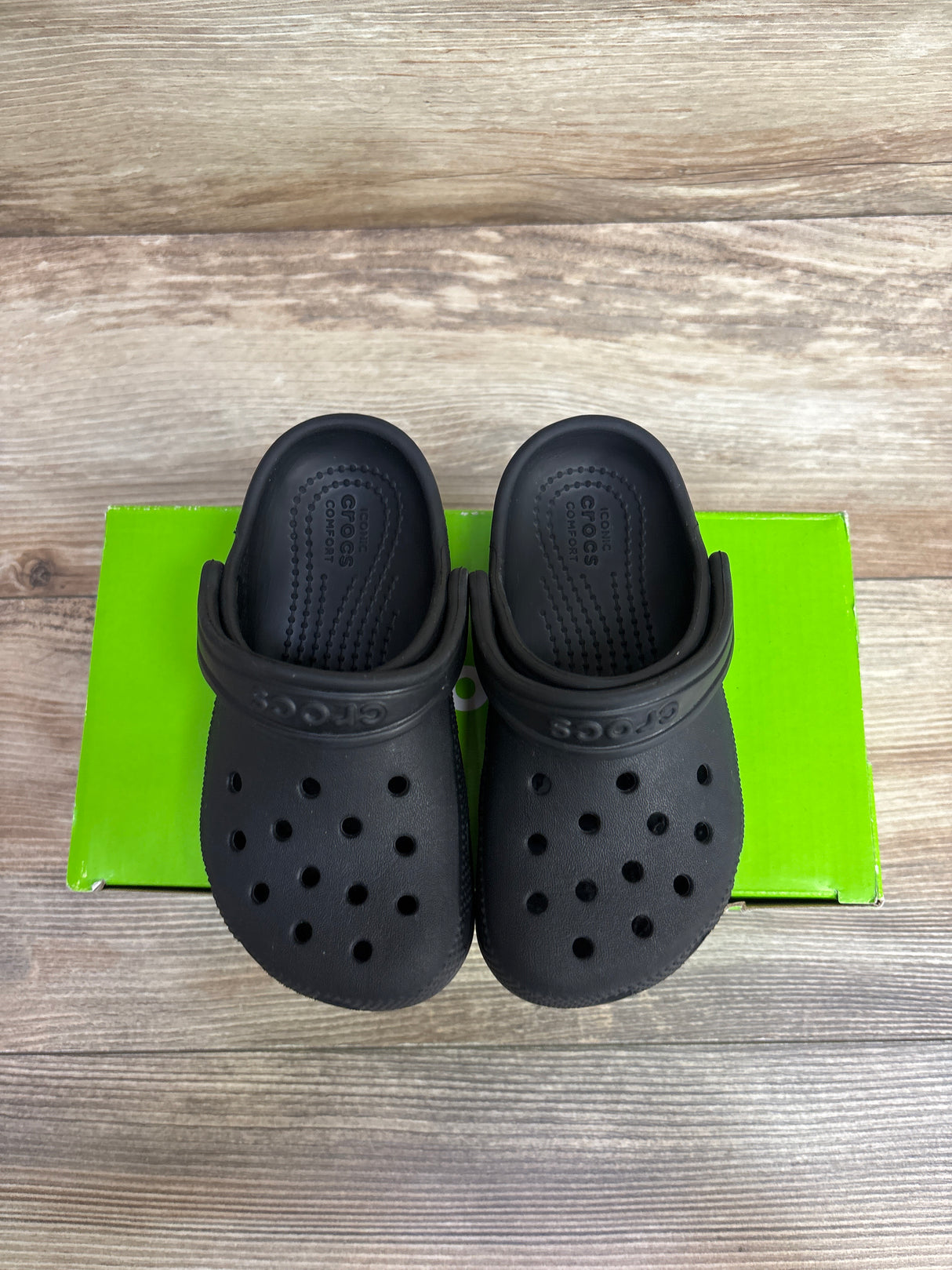 Crocs Classic Clogs Black sz 9c