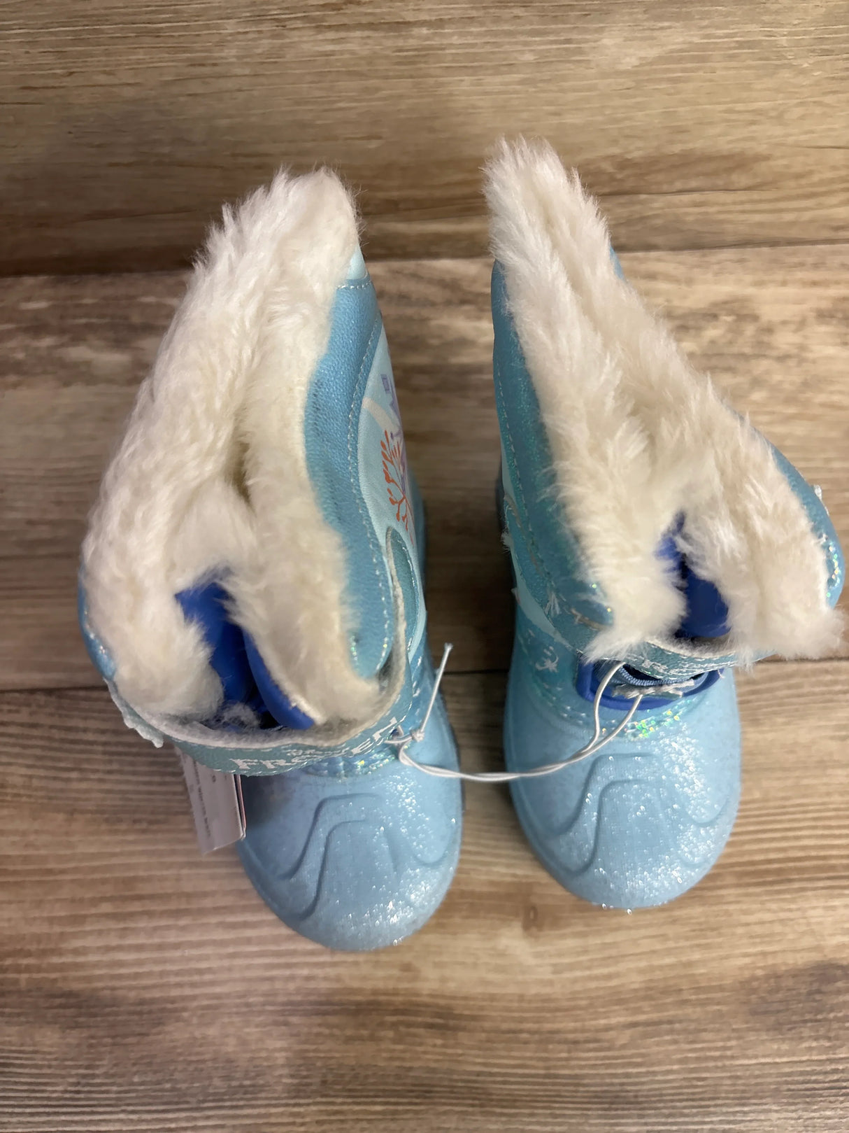 NEW Toddler Girls' Frozen Light-Up Winter Snow Boots sz 8c