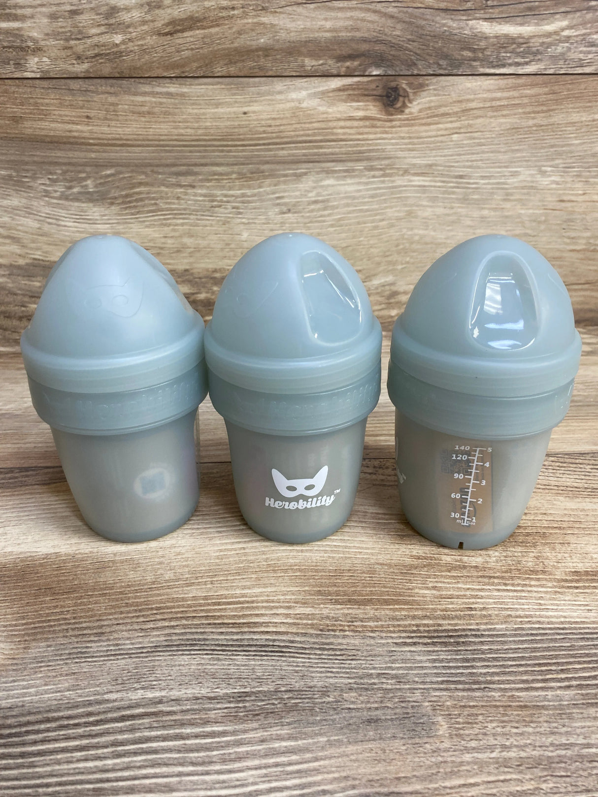 NEW Double Anti-Colic Baby Bottle, Grey 3pk 5oz - Me n Mommy To Be