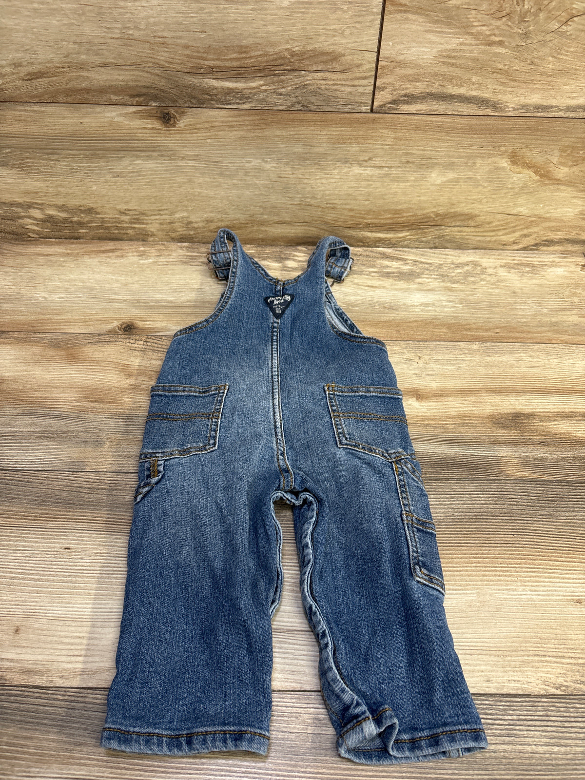 OshKosh Denim Overalls Blue sz 12m