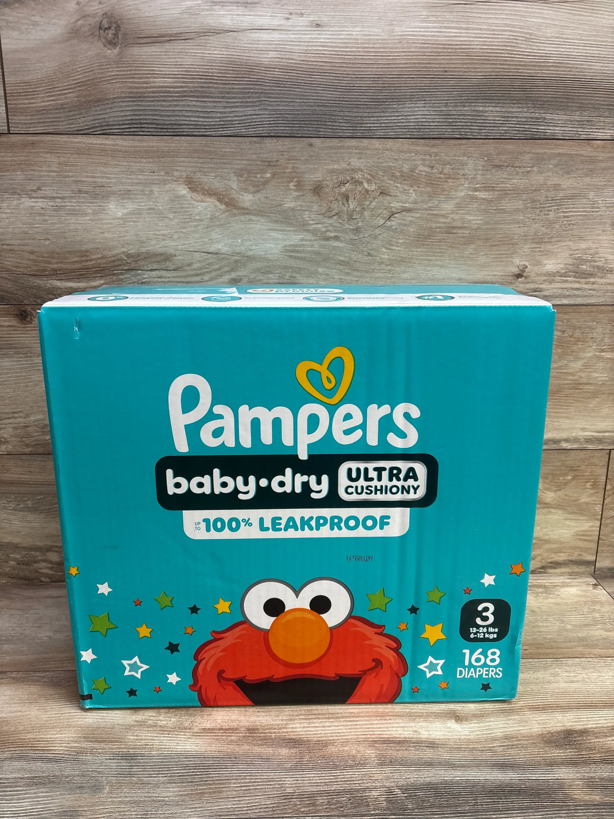 NEW Pampers Baby Dry Diapers Size 3 168ct