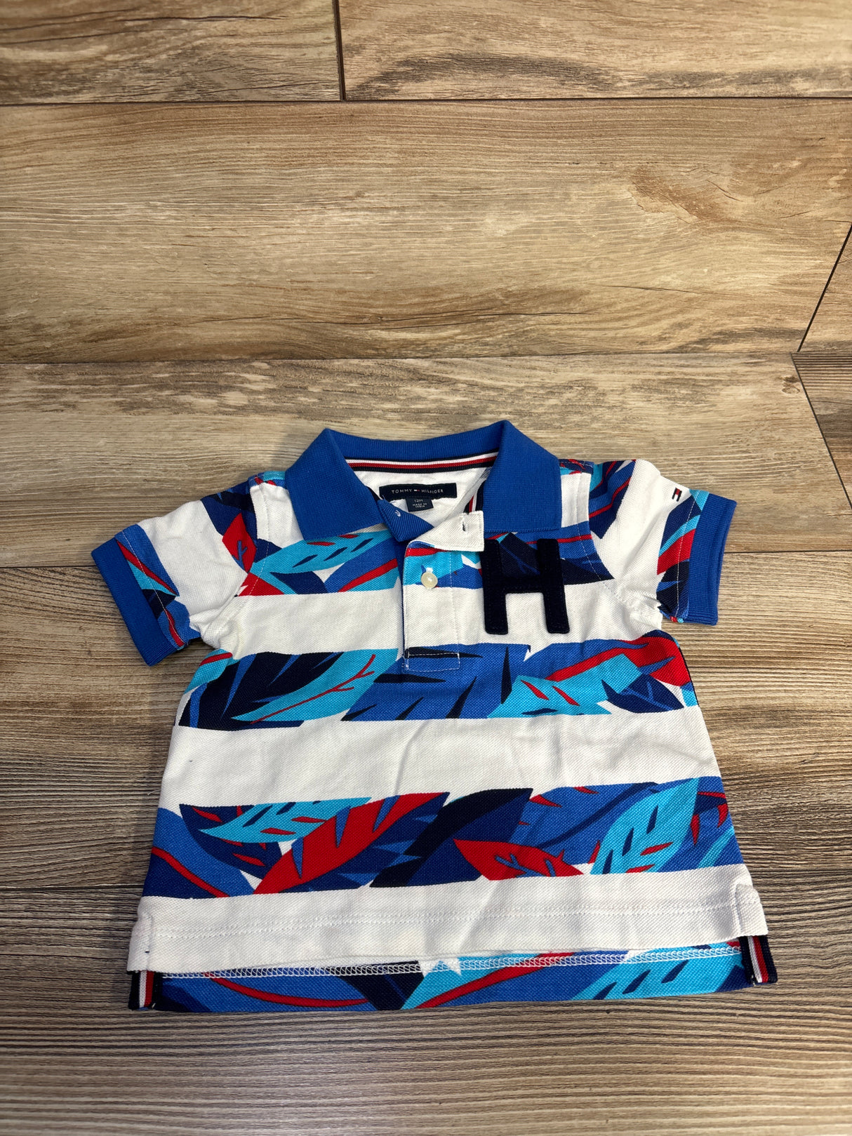 Tommy Hilfiger Polo Shirt White sz 12m