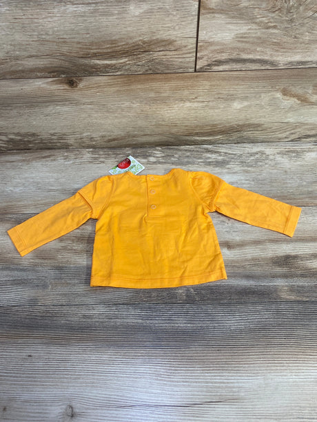NEW Boboli 63 Long Sleeve Shirt Orange sz 6m - Me n Mommy To Be
