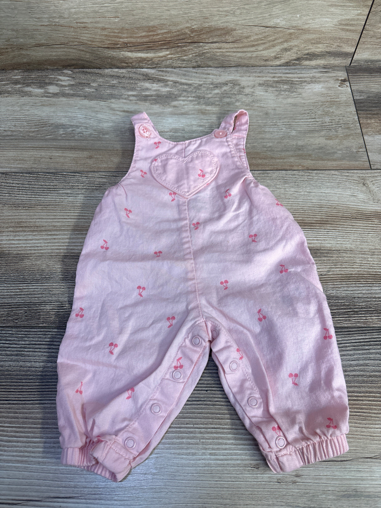 Just One You Cherry Overalls Pink sz Newborn