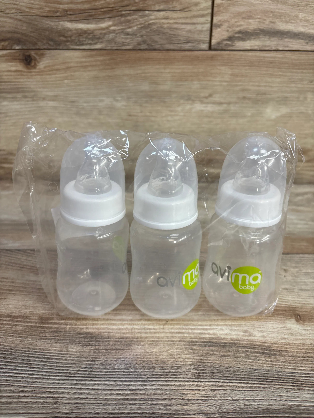 NEW AviMa Baby 3pk Anti-Colic Bottles 4oz