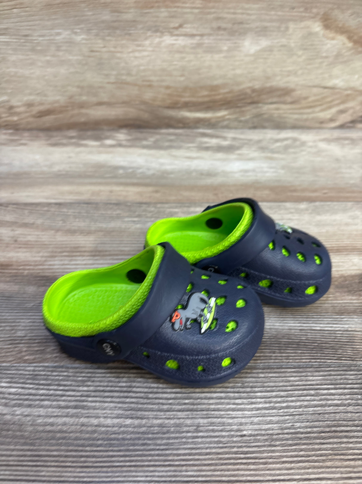 Capelli New York Dinosaur Clog Blue Shoes sz 5c