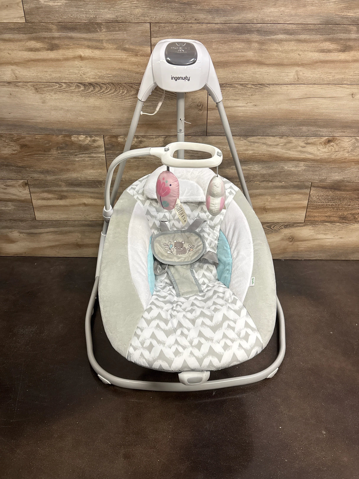Ingenuity SimpleComfort 2-in-1 Baby Swing & Rocker in Raylan