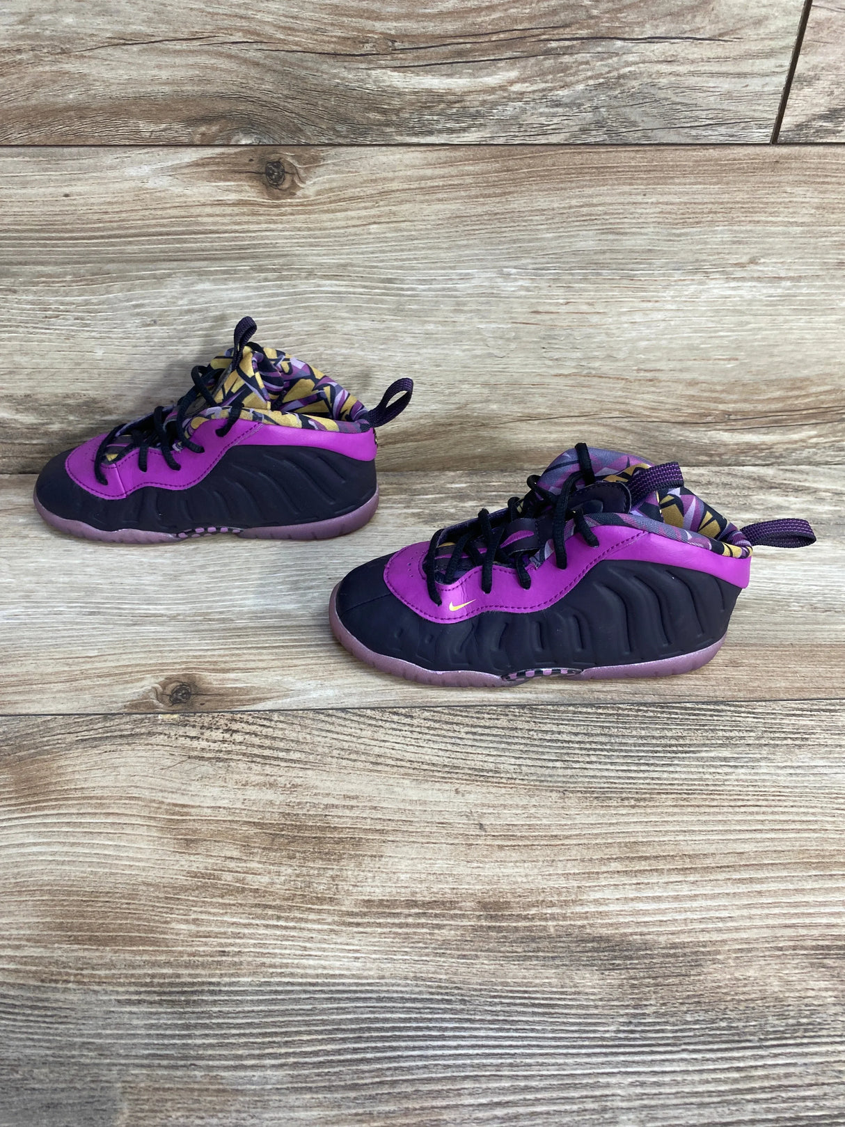 Nike Little Posite One TD 'Cave Purple' Sneakers sz 10c - Me n Mommy To Be