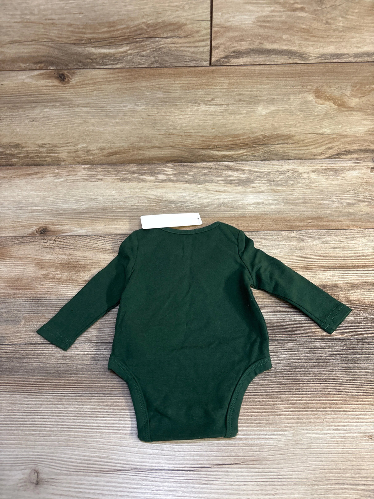 NEW Cozy Cub Long Sleeve Bodysuit Green sz 0-1m
