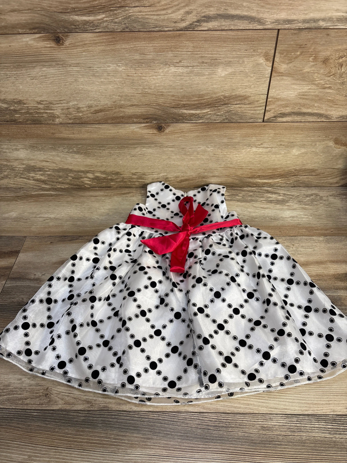 Love by Special Occasions Polka Dot Dress White sz 3T - Me n Mommy To Be