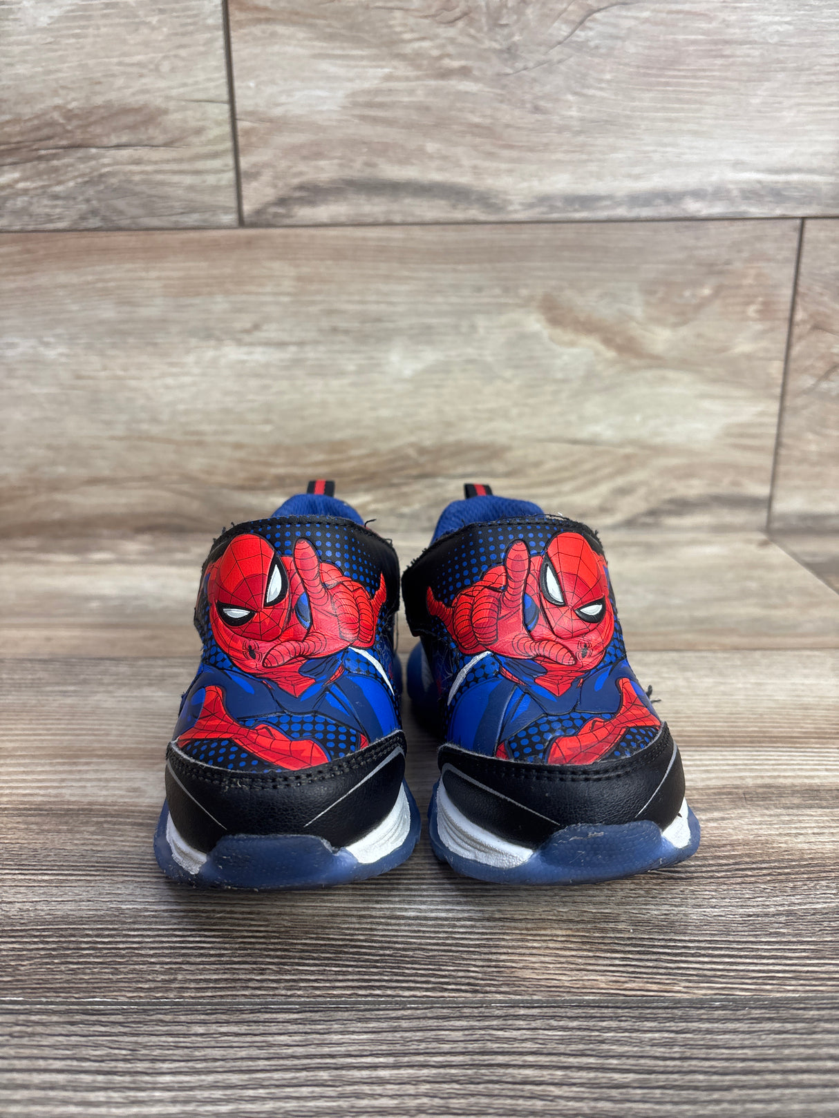 Marvel Spider-Man Light Up Sneakers sz 7c