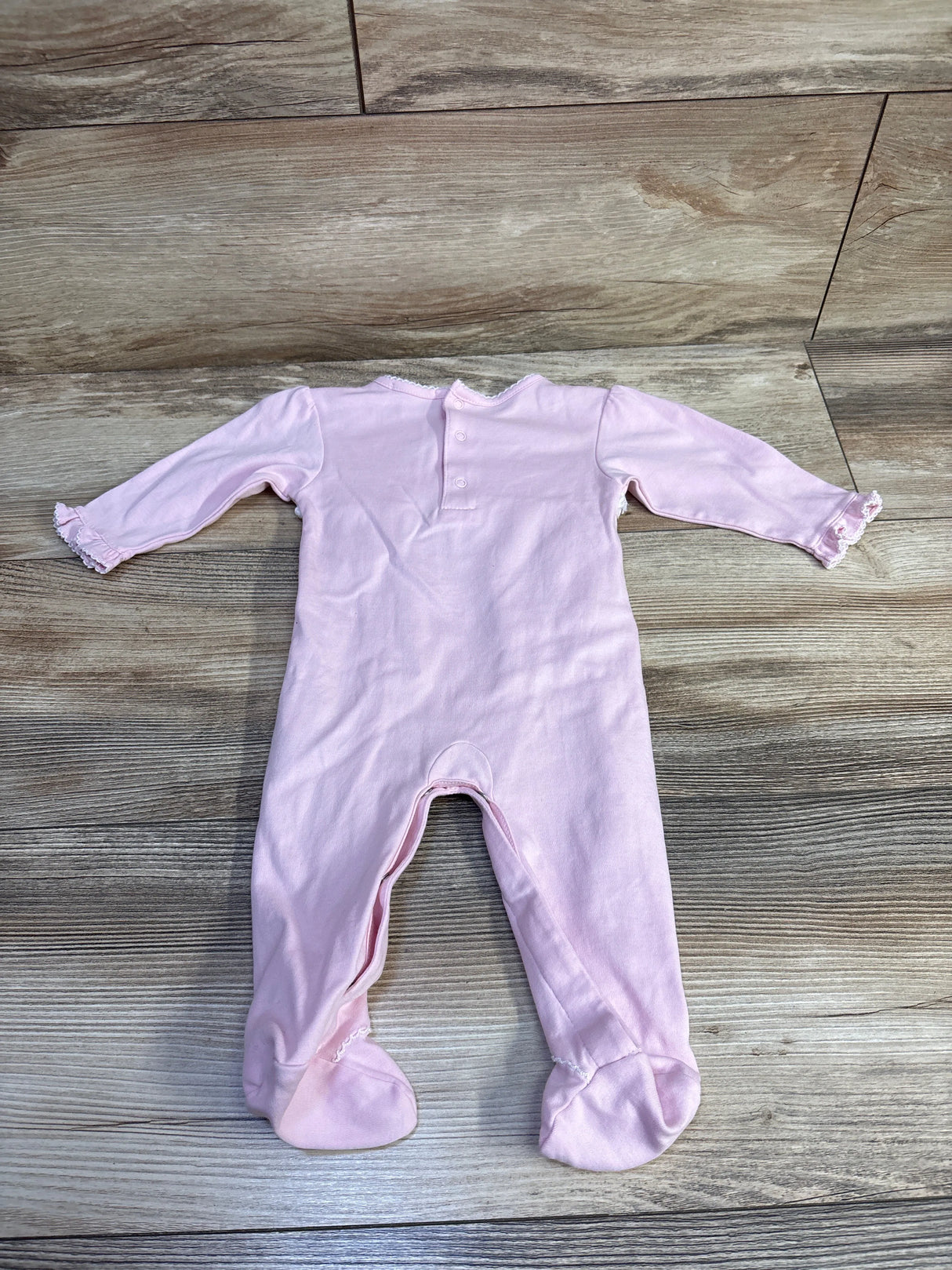 Kissy Kissy Miniature Roses Footie Pink sz 3-6m