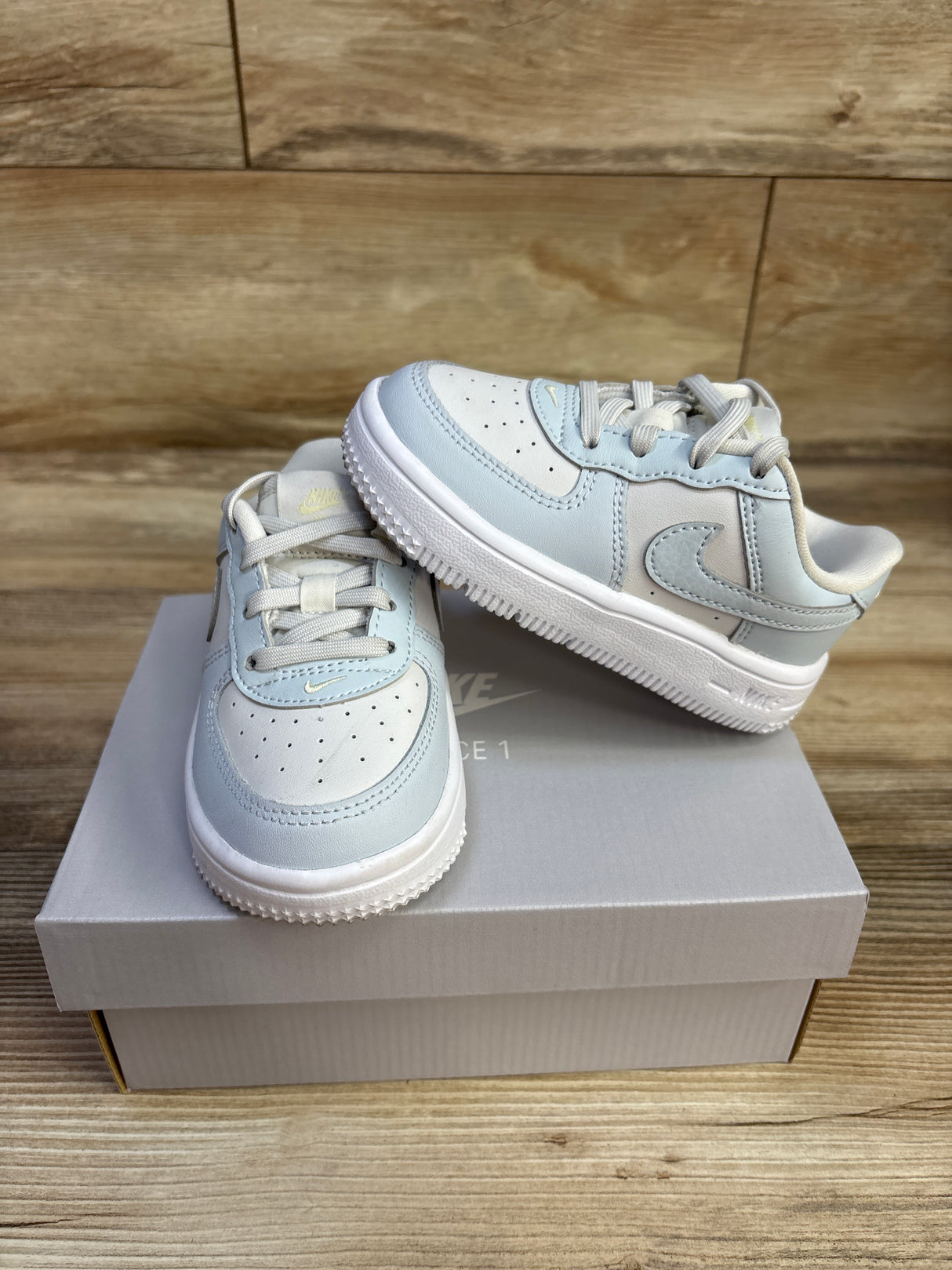 Nike Force 1 Low TD 'Platinum Tint' Sneakers sz 7c