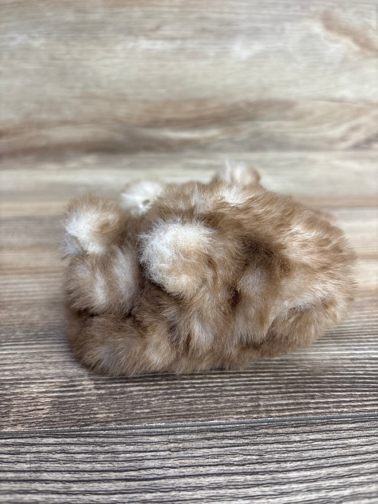 NEW Just One you Faux Fur Booties Brown sz 0/1c