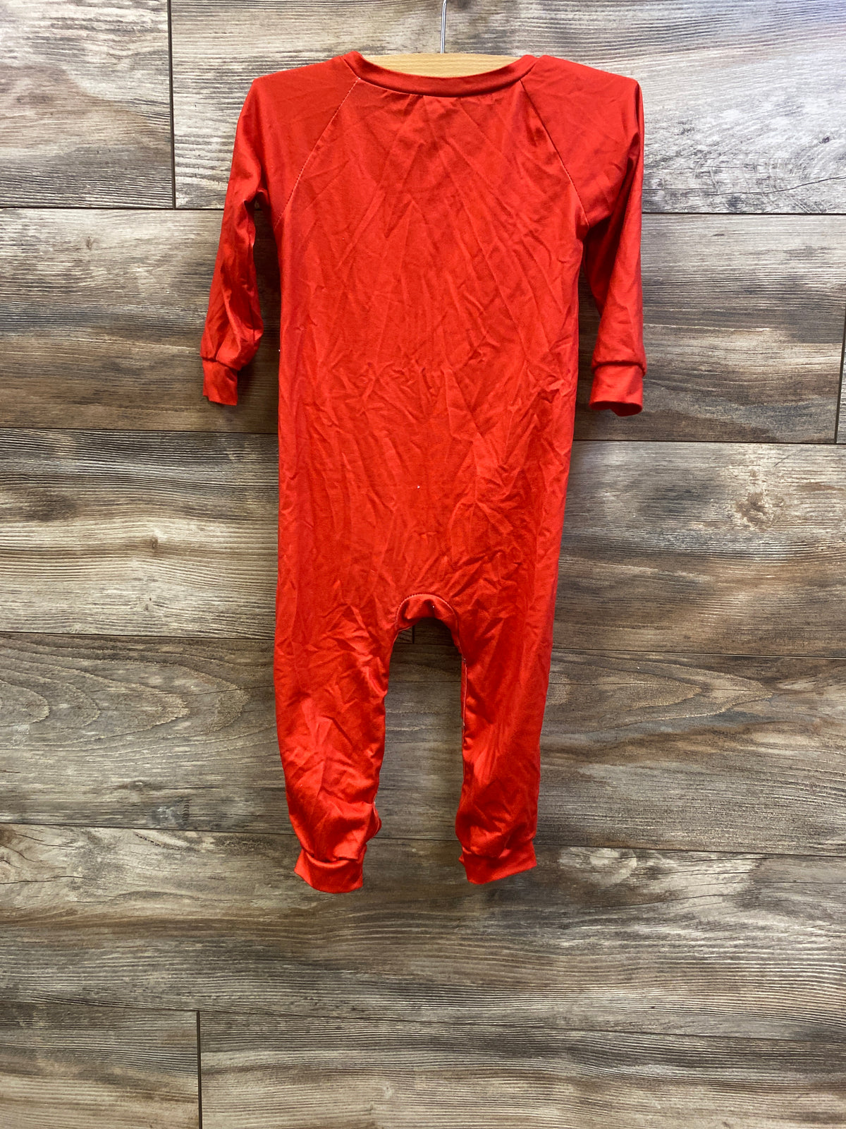 KVPLBQFD Gobble Thanksgiving Coverall Red sz 18m