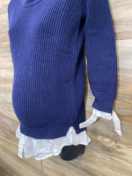 Motherhood Maternity Knit Sweater Navy sz XS - Me n Mommy To Be