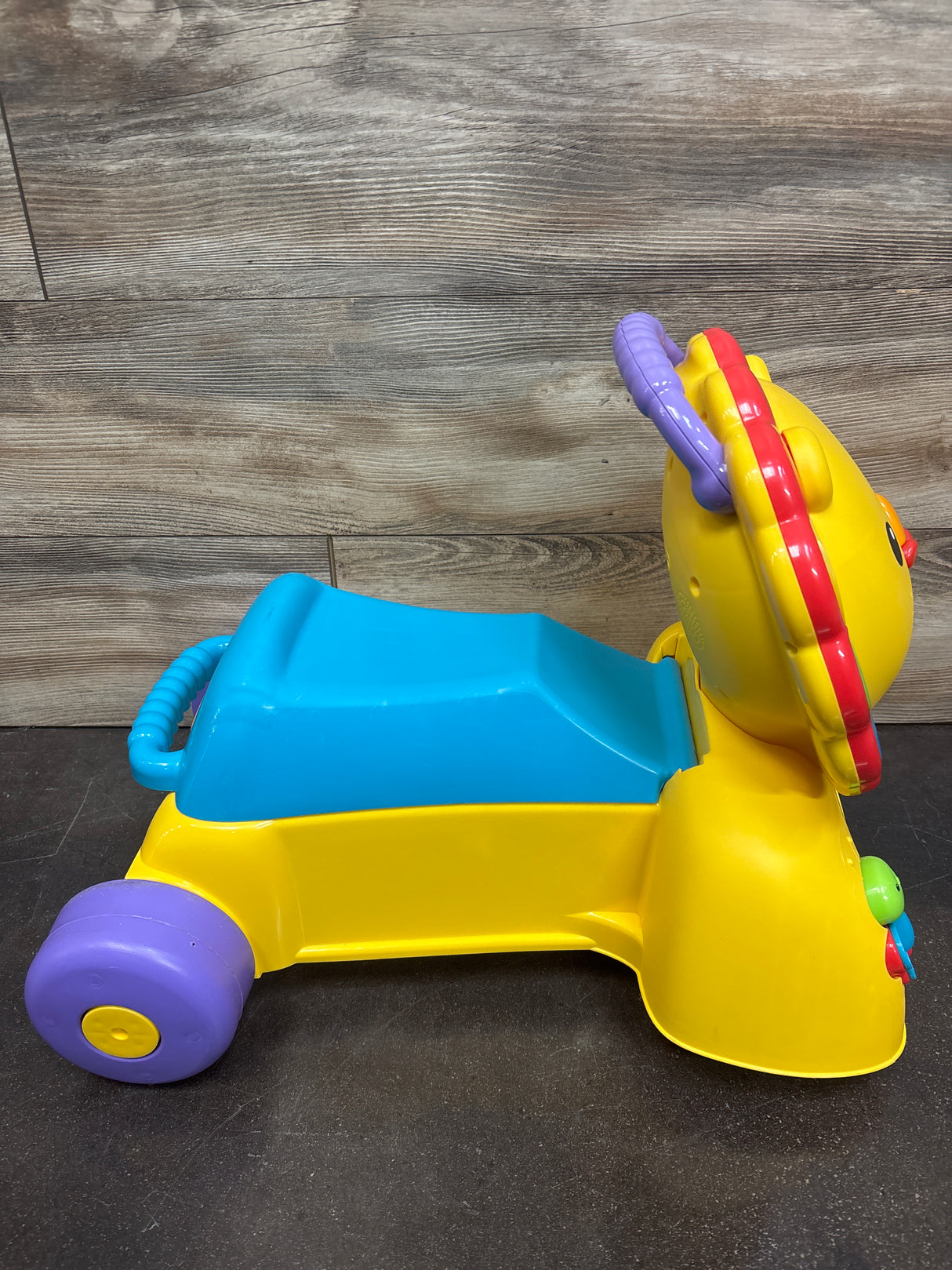 Fisher Price 3-in-1 Sit, Stride, & Ride Lion Ride-On Toy