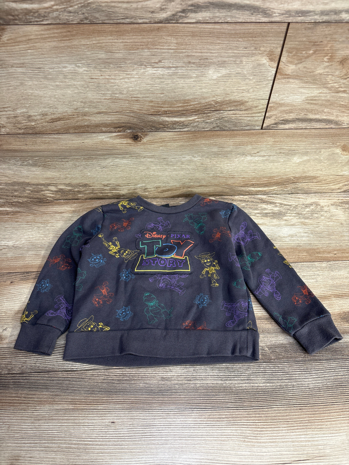 Disney Pixar Toy Story Sweatshirt Grey sz 3T