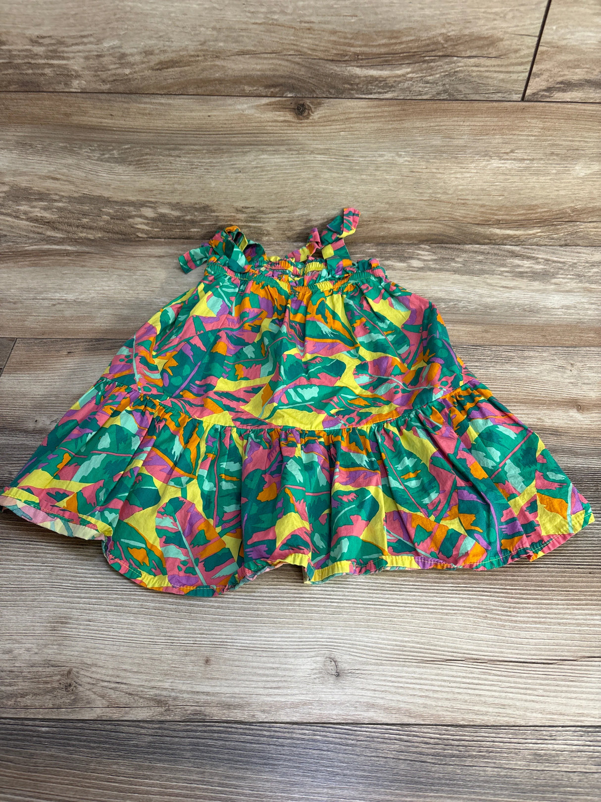 Cat & Jack Sleeveless Dress Green sz 2T - Me n Mommy To Be