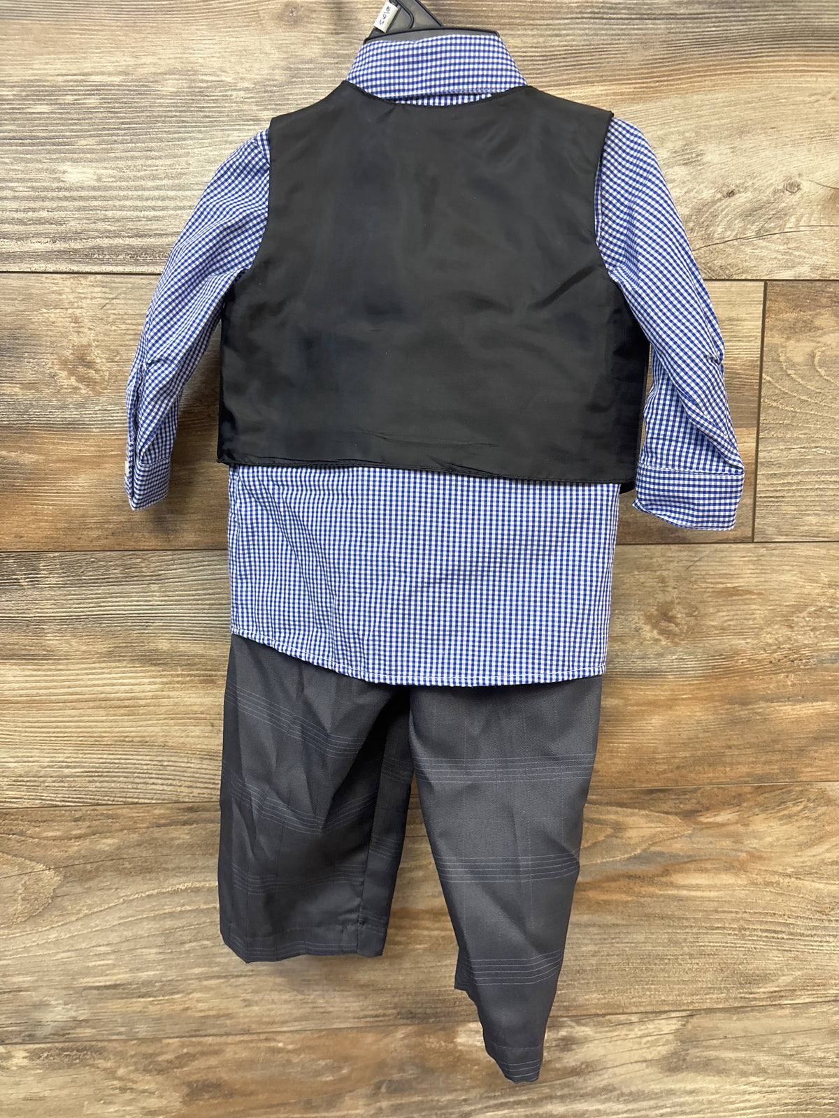Andrew Fezza 4pc Suit Set Blue sz 6/9m