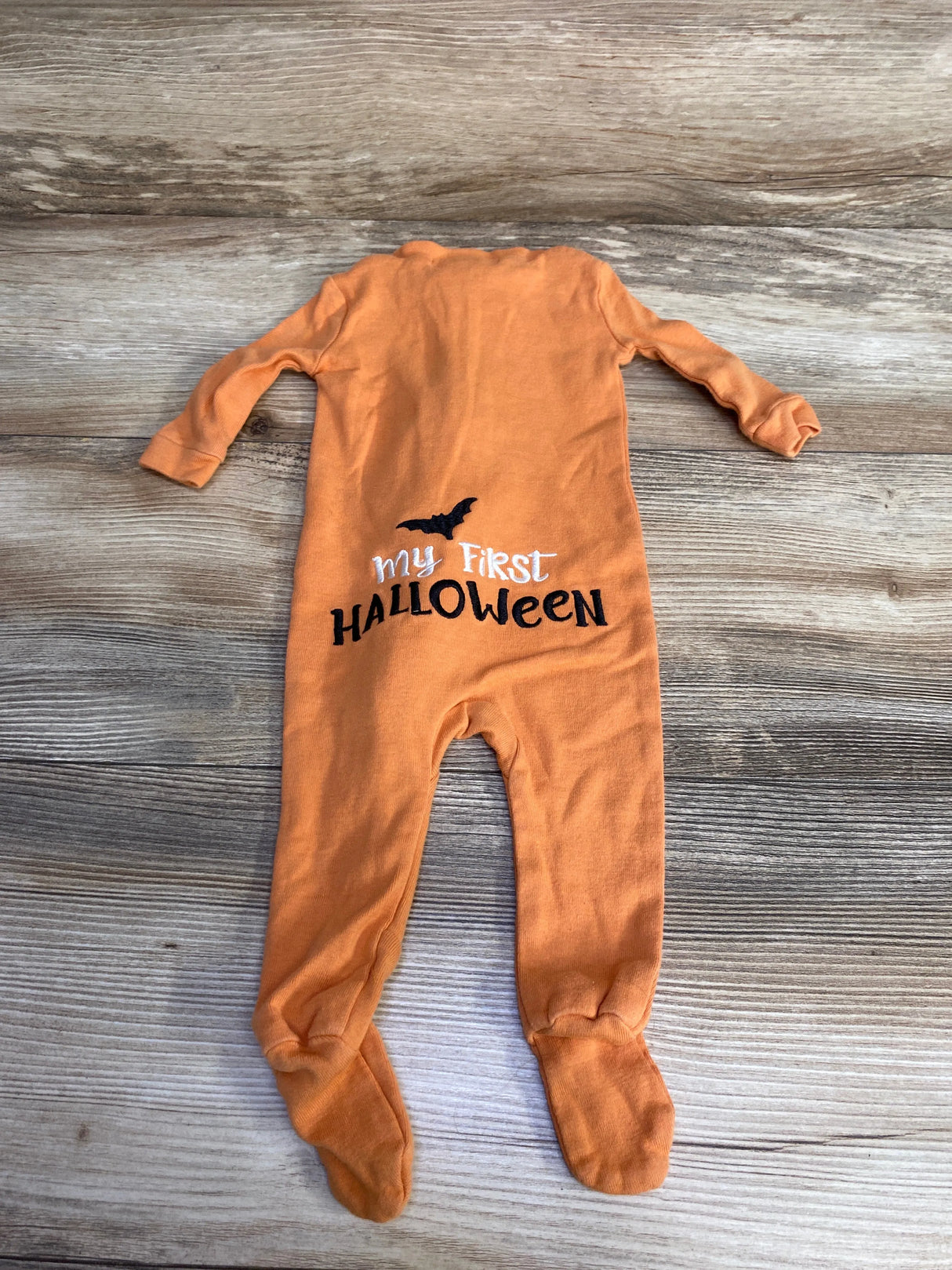 Pottery Barn Kids My First Halloween Sleeper Orange sz 0-3m - Me n Mommy To Be