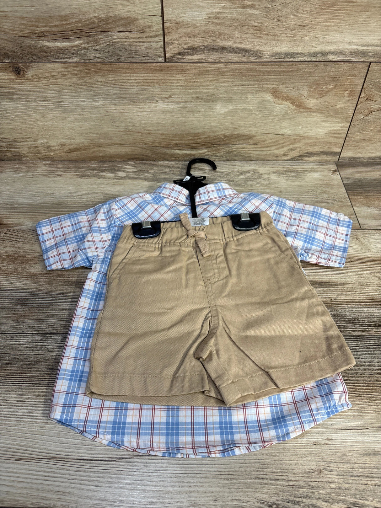NEW Ben Sherman 2pc Button Up Shirt & Shots Set White sz 24m