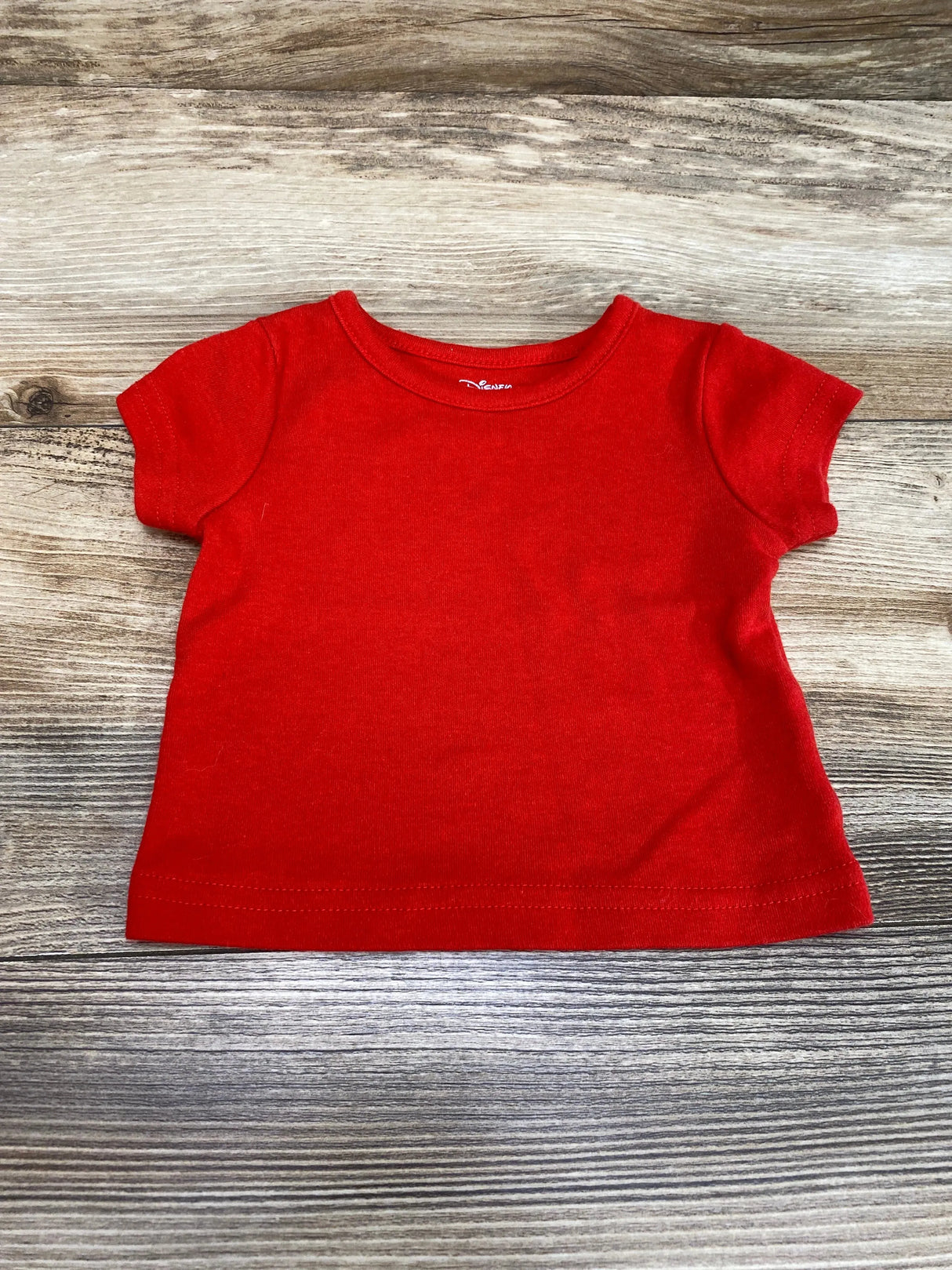 Disney Baby Solid Shirt Red sz 0-3m - Me n Mommy To Be