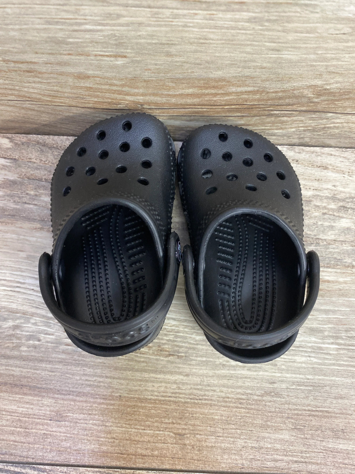 Crocs Classic Clogs Black sz 2/3c