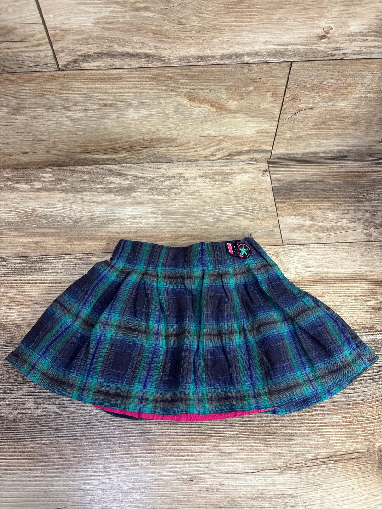 Tommy Hilfiger Plaid Skirt Green sz 2T