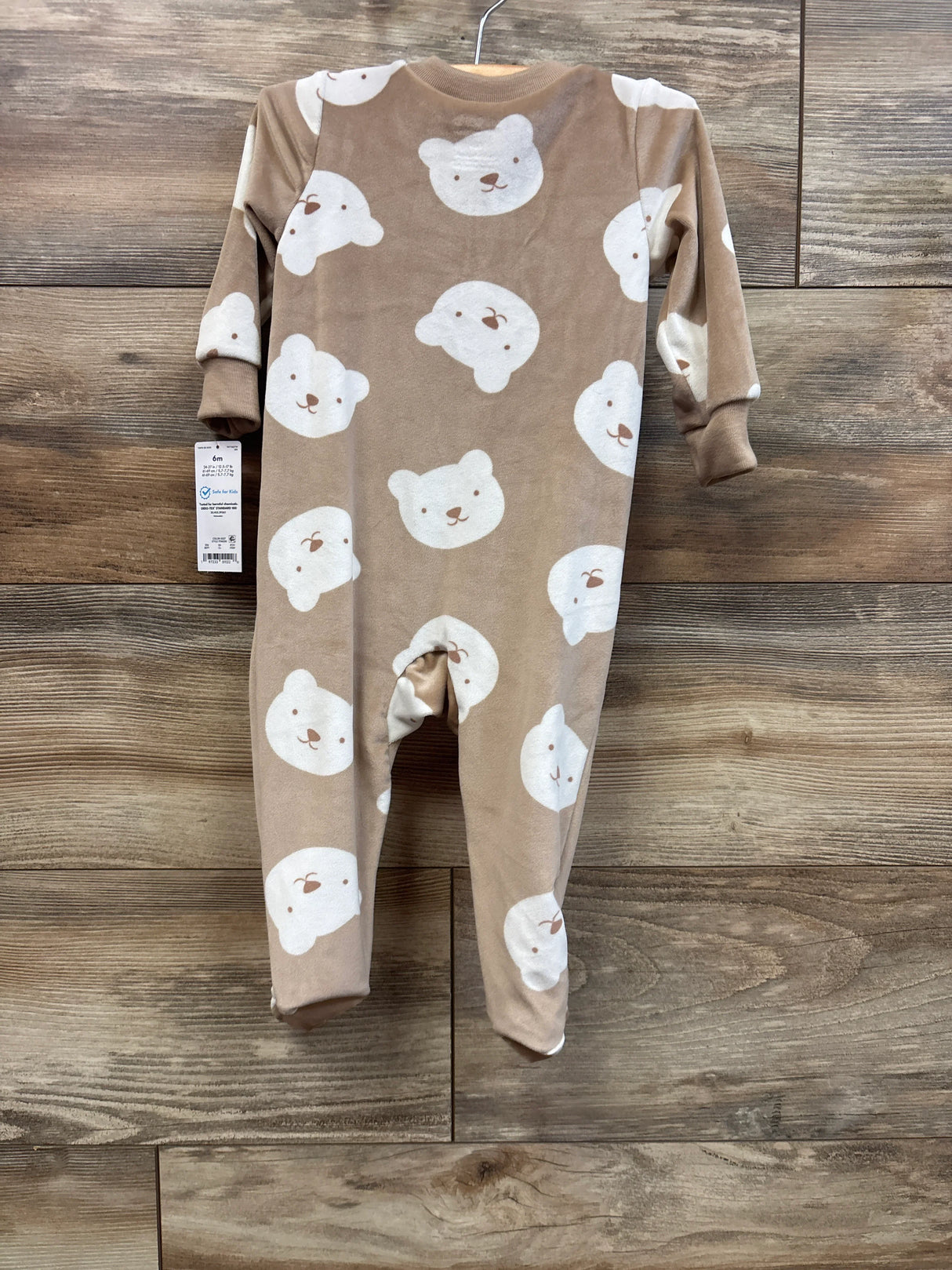 NEW Just One You Blanket Sleeper Brown sz 6m