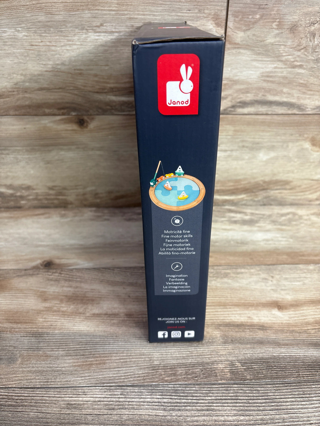 NEW Janod Sailing Boat Circuit Puzzle Toy