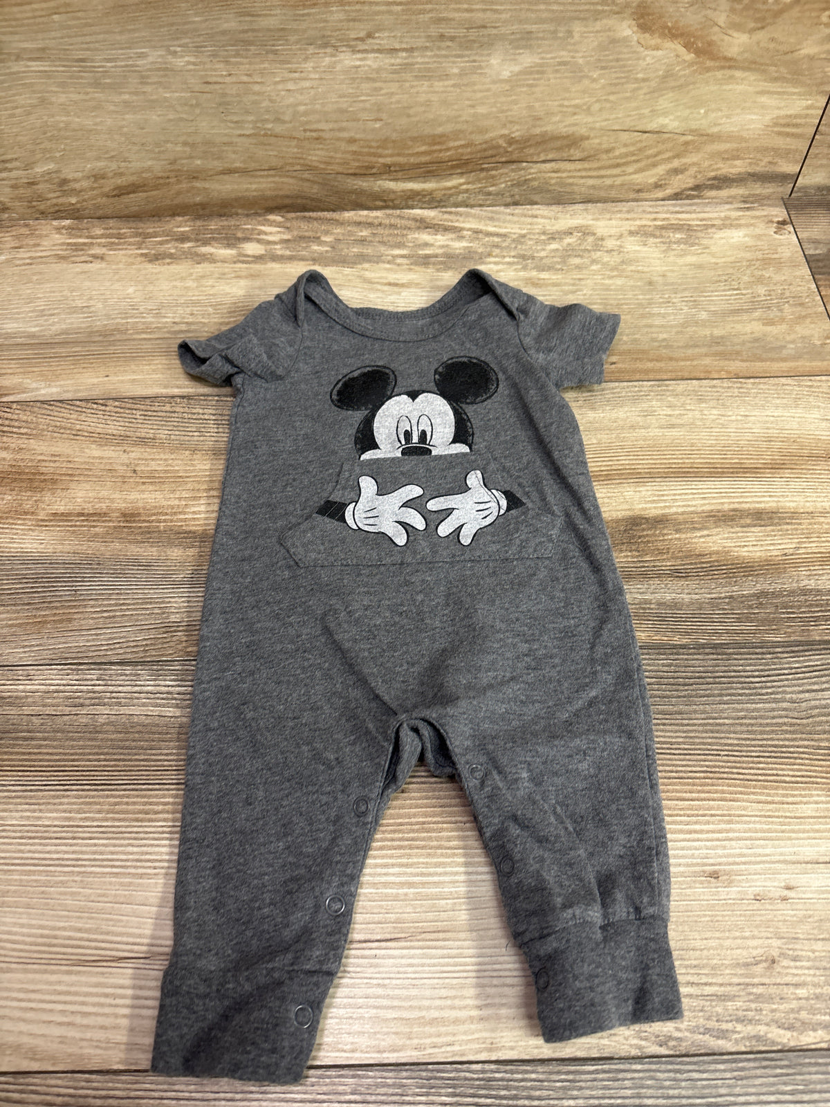 Disney Baby Mickey Mouse Jumpsuit Grey sz 3/6m