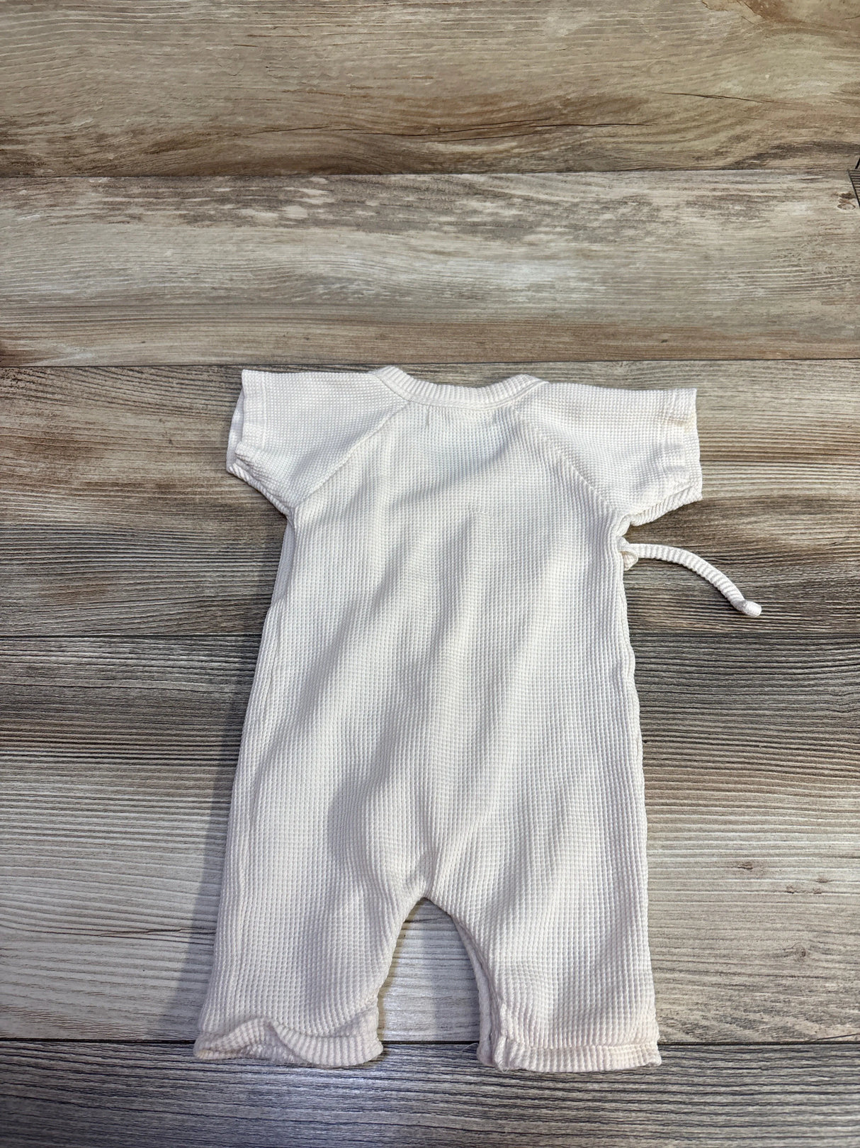 Monica + Andy Waffle Knit Kimono Jumpsuit Beige sz 0-3m