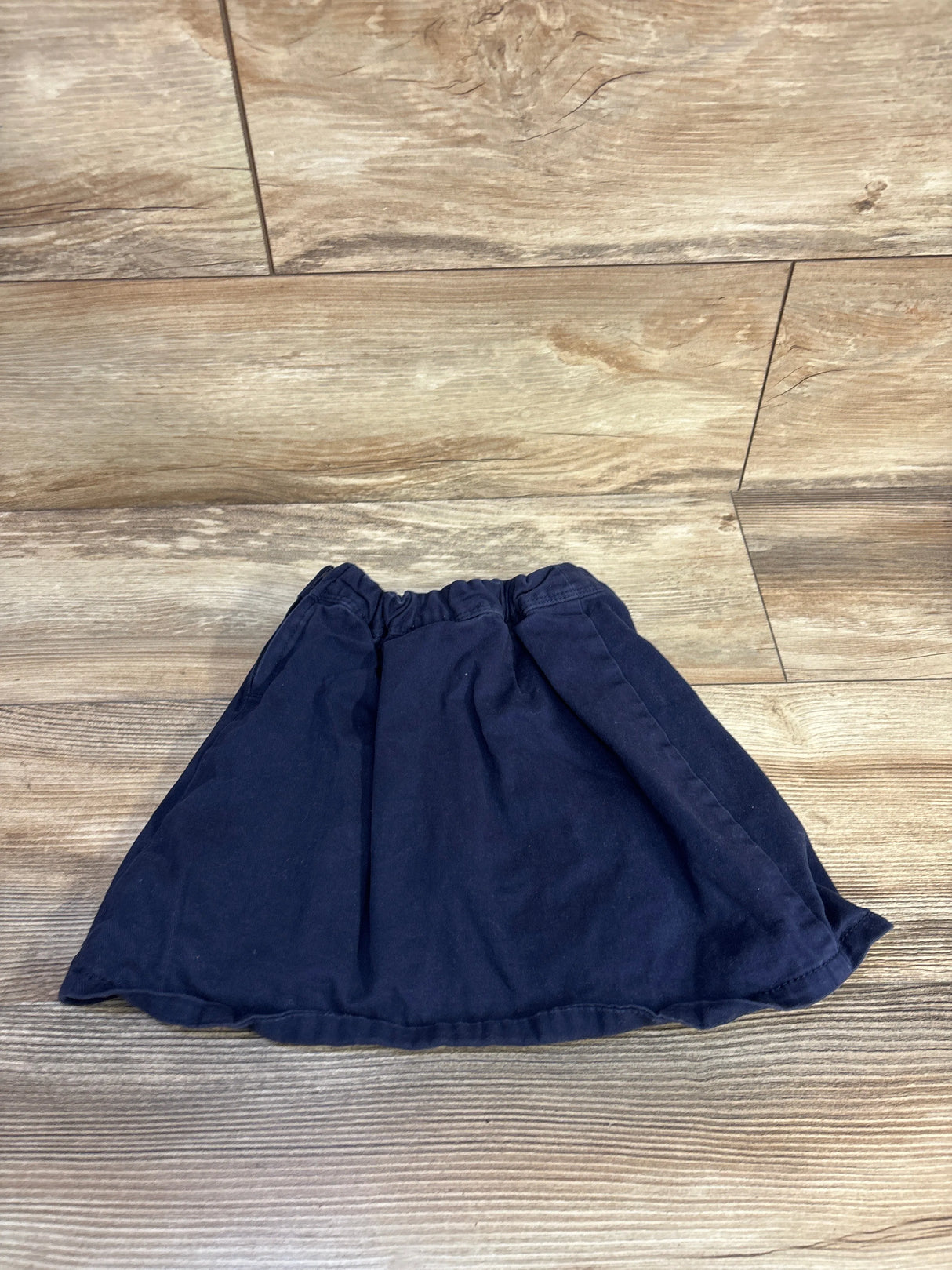 Children's Place Uniform Ponte Knit Button Skort Navy sz 5T