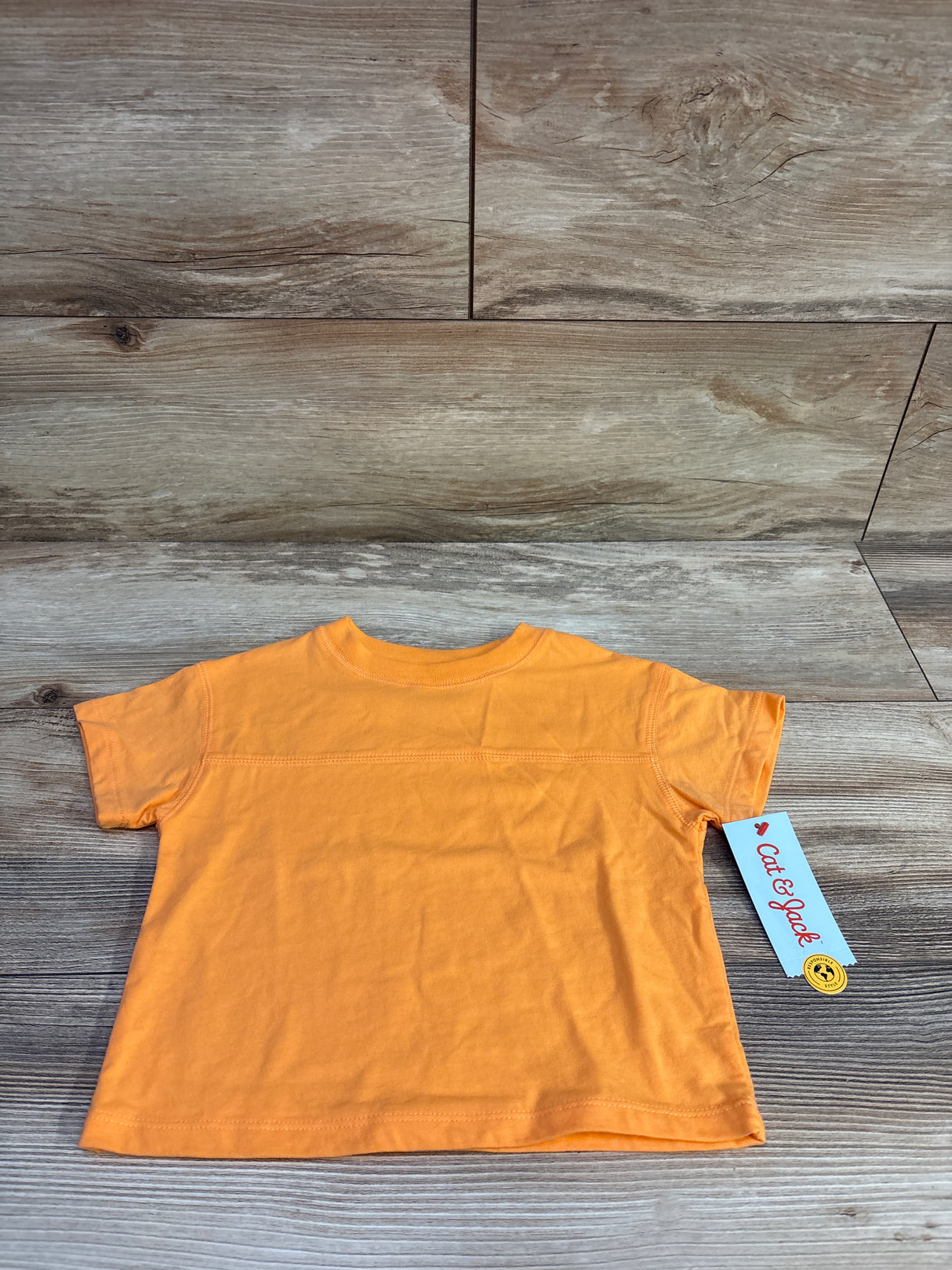 NEW Cat & Jack Shirt Orange sz 12m