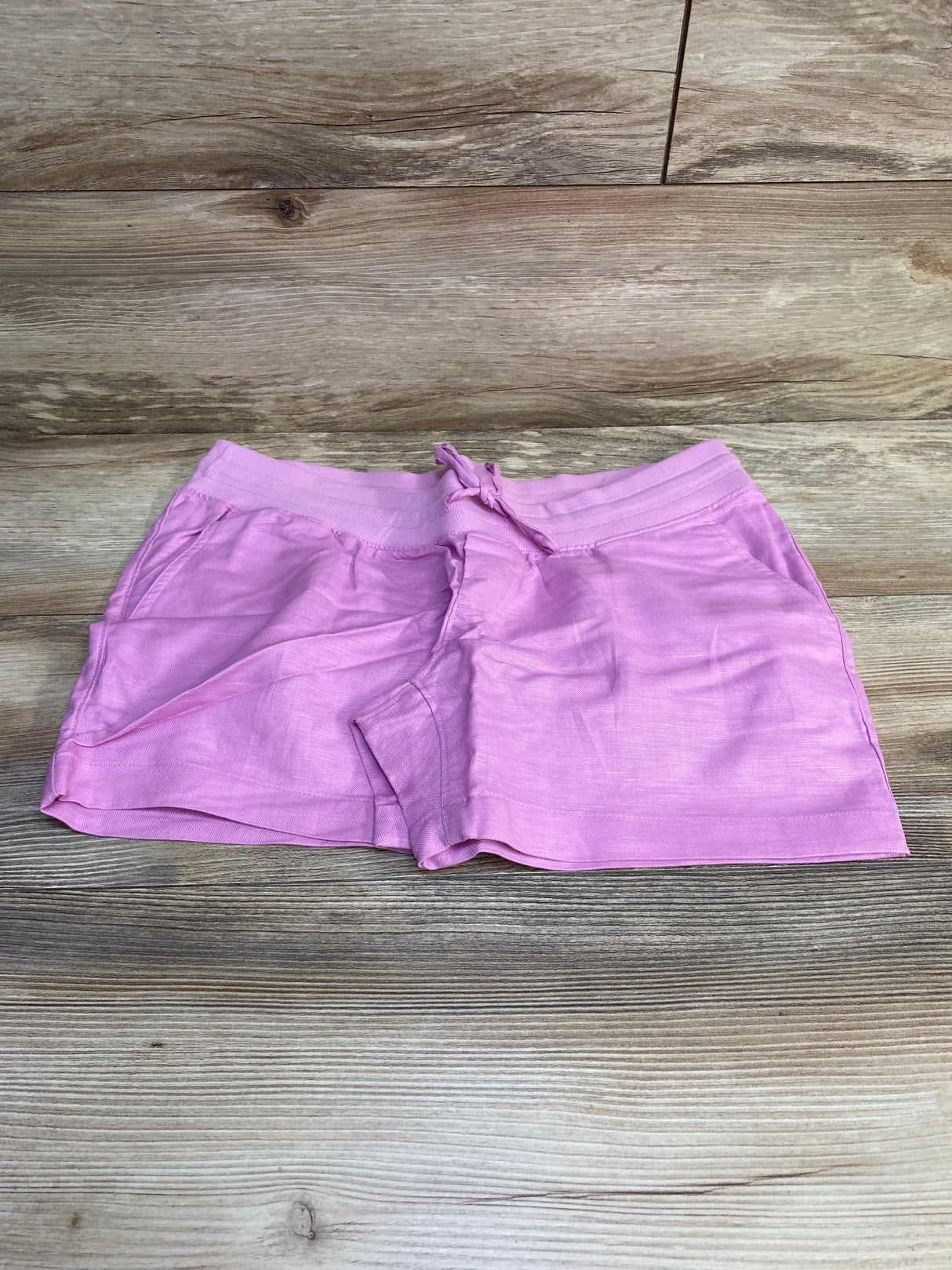 NWOT Gap Maternity Linen-Cotton Shorts Pink sz XS - Me n Mommy To Be