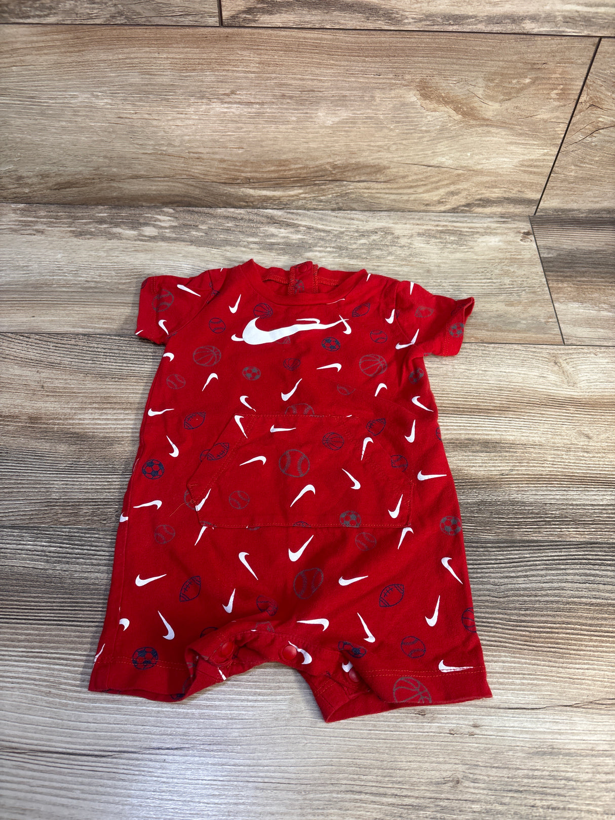 Nike Shortie Romper Red sz 9m