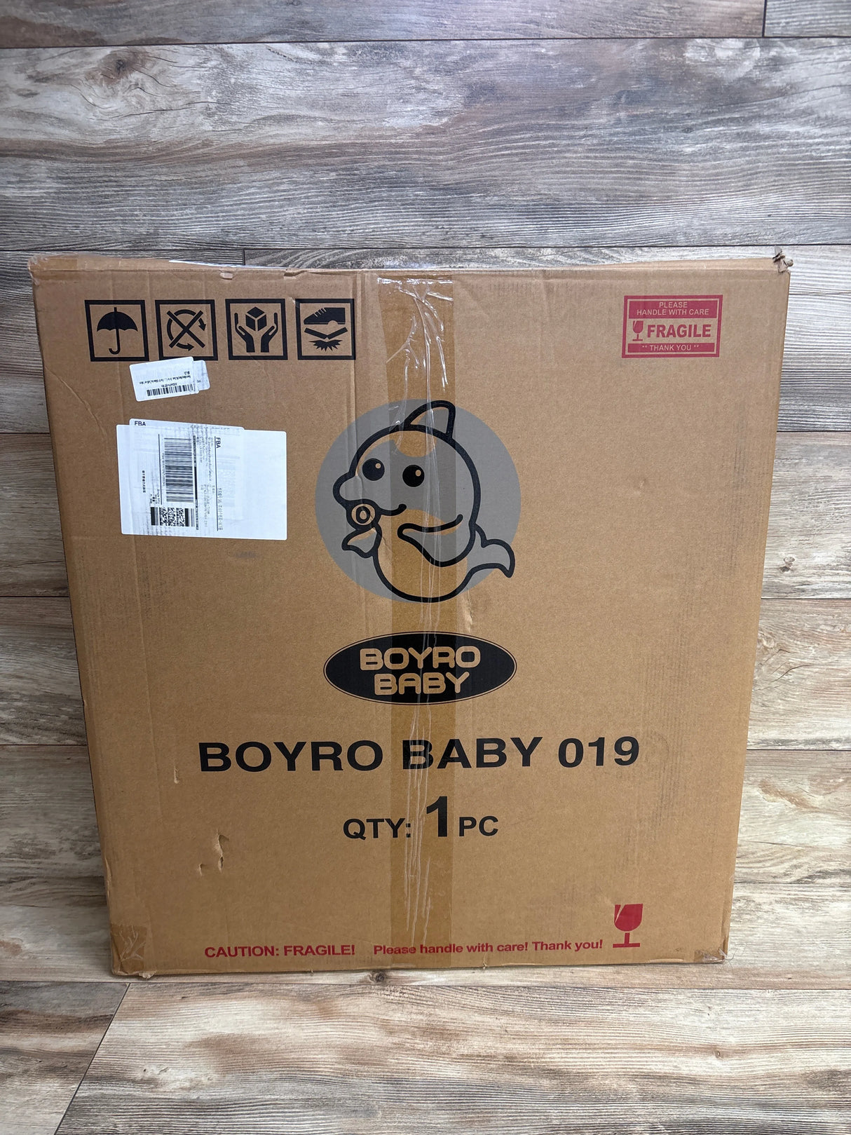 NEW Boyro 5-in-1 Baby Walker - Grey