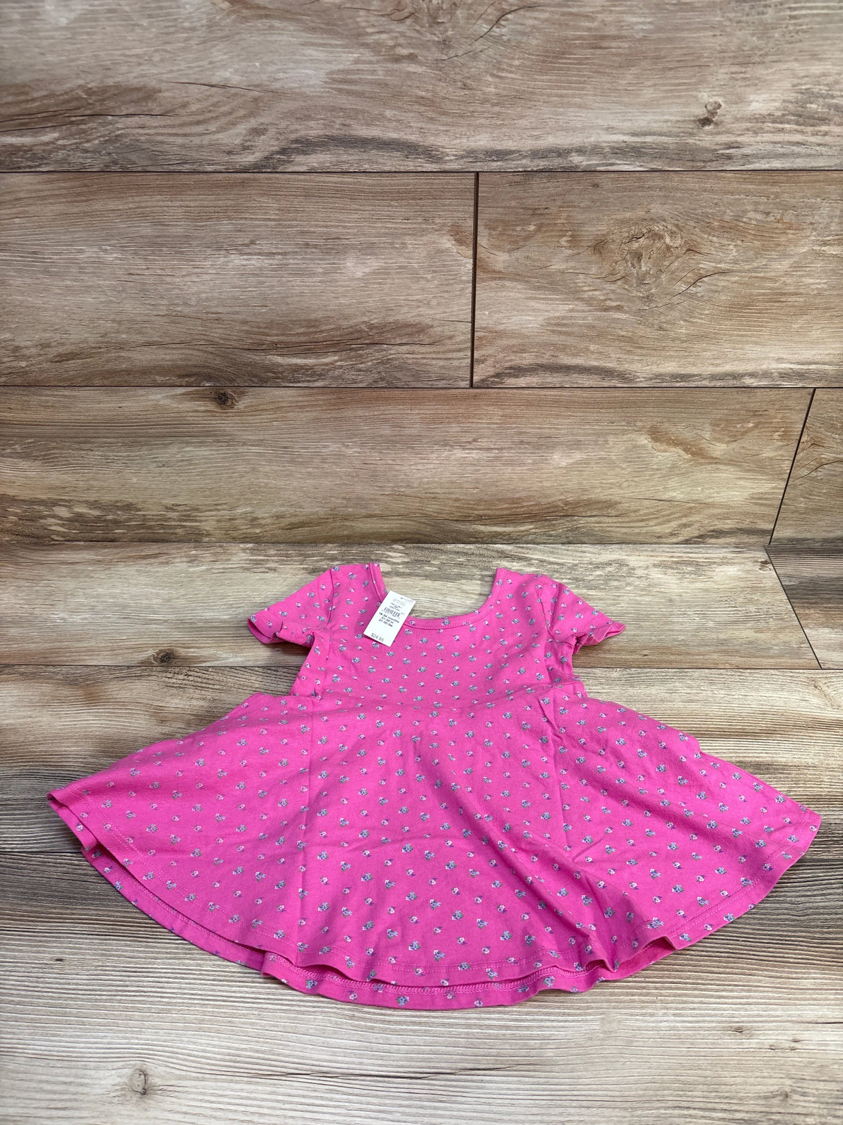 NEW Baby Gap Floral Twirl Dress Pink sz 18-24m