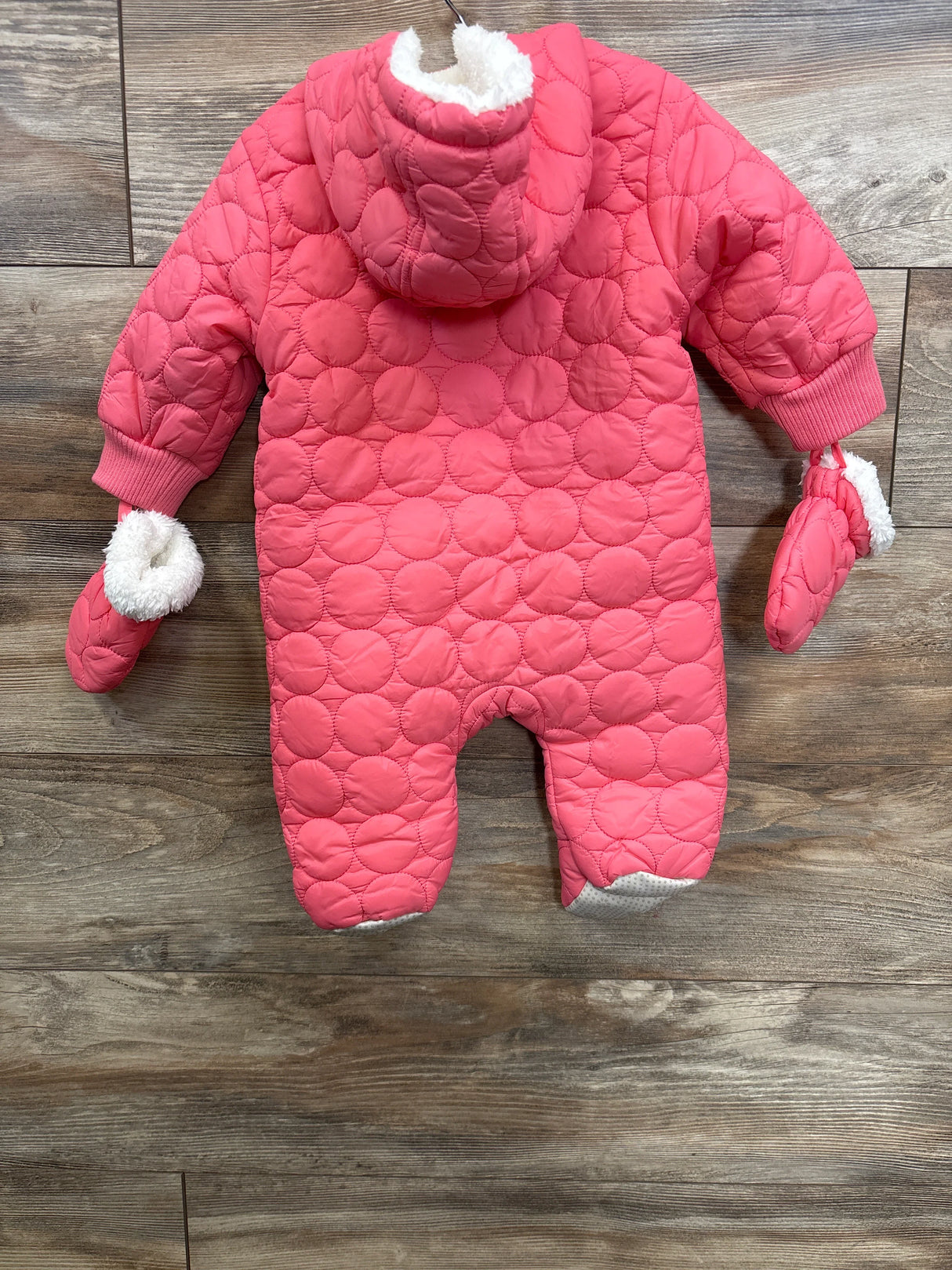 NEW Urban Republic Pink Quilted Pram Snowsuit sz 9m