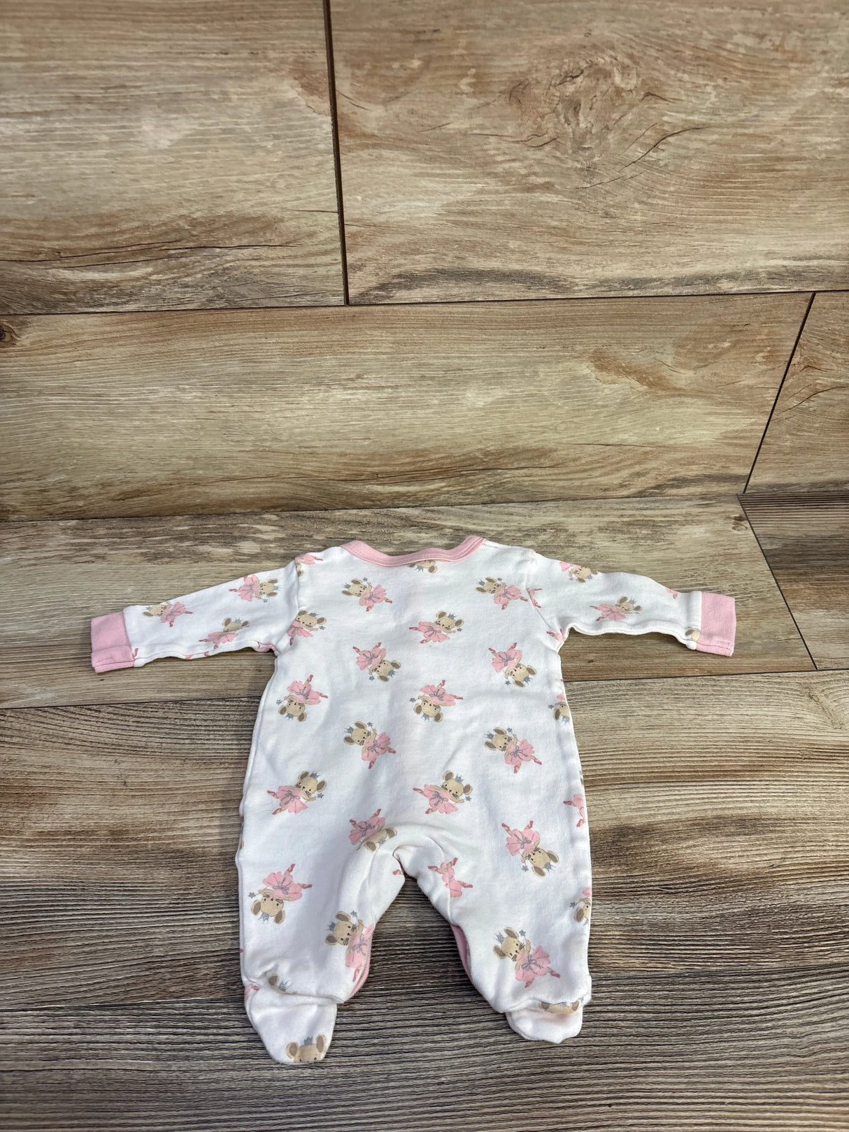 Rock a Bye Baby Boutique Snap Sleeper White sz Newborn