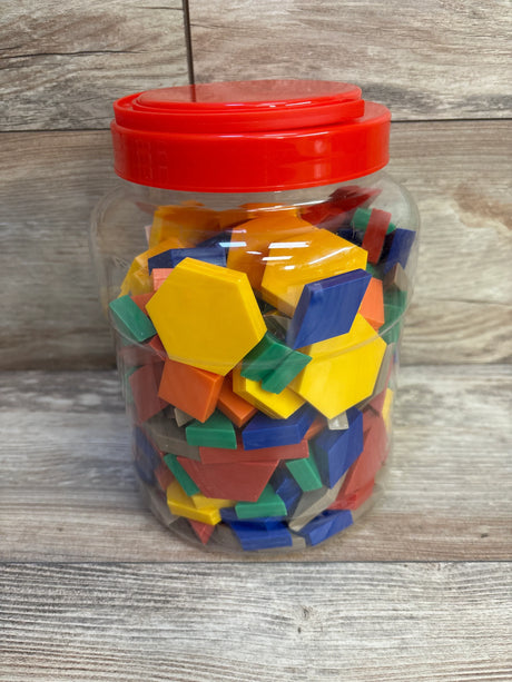 Learning Resources Plastic Pattern Blocks - Set of 250 - Me n Mommy To Be
