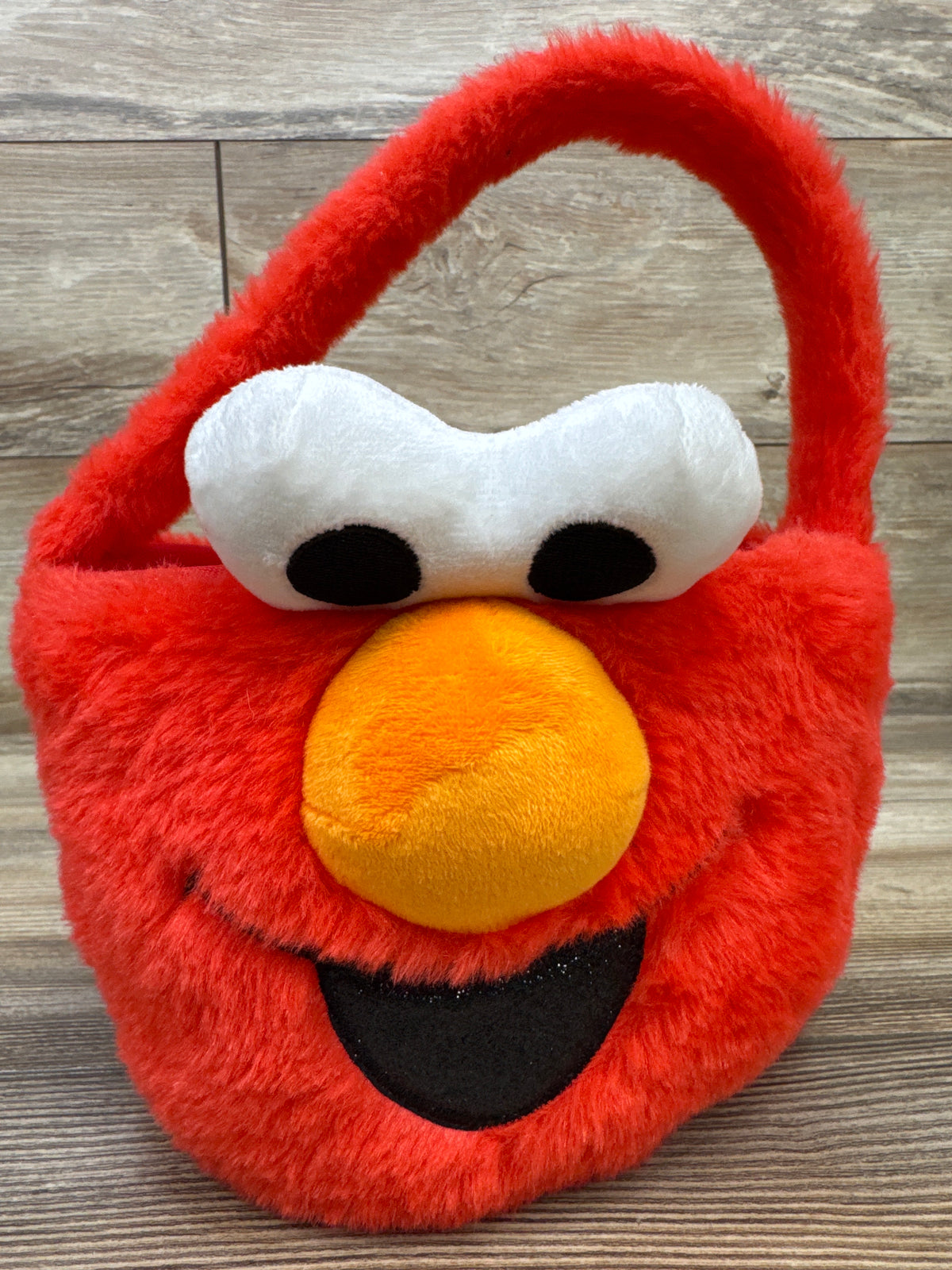 Elmo Plush Treat Bucket