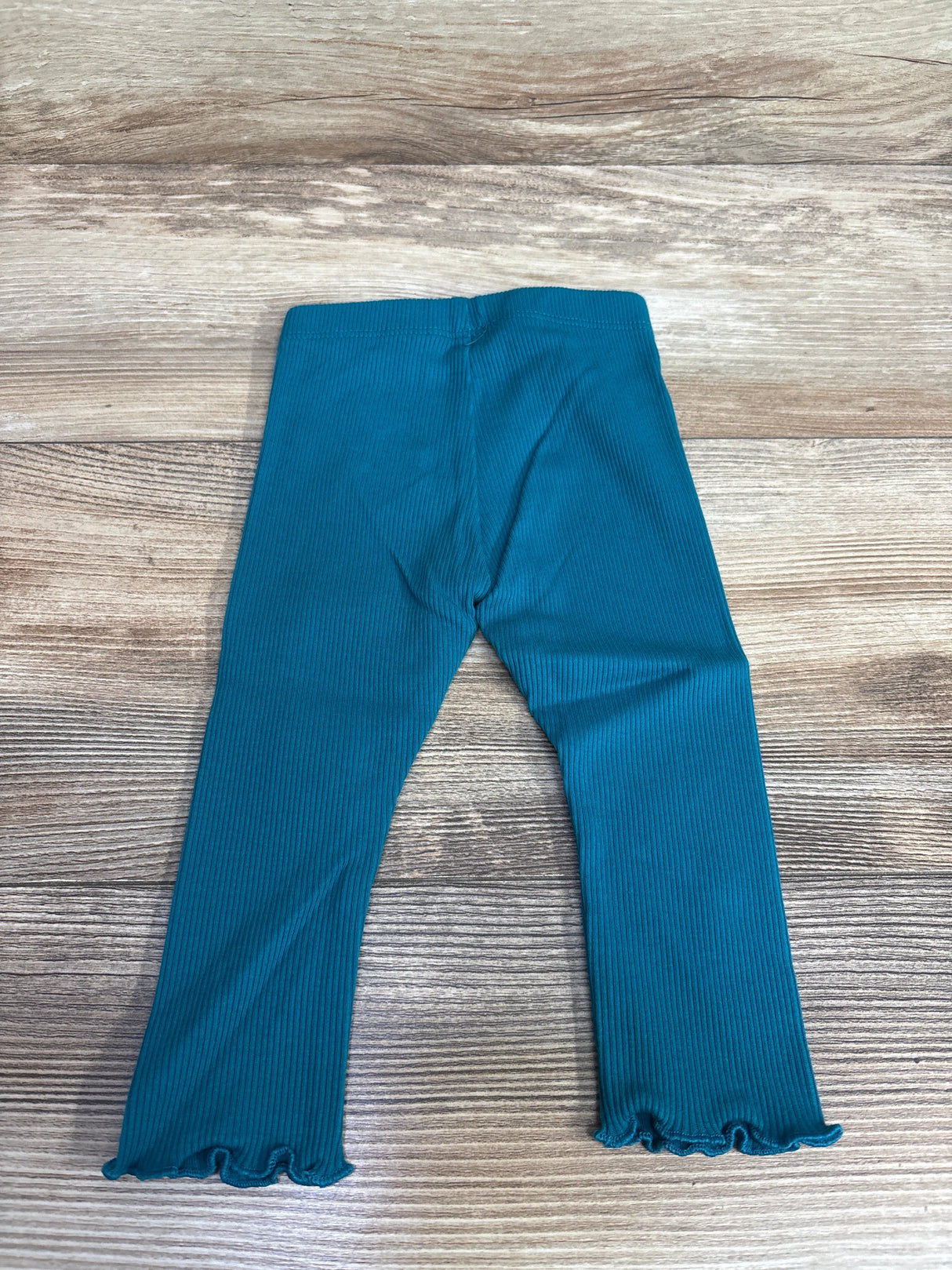 NEW Okie Dokie Ribbed Teal Leggings sz 6m